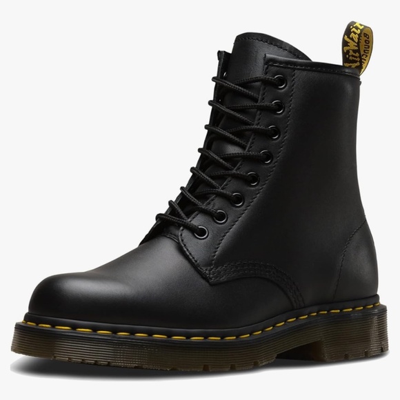 Dr. Martens 1460 Bex 8-Eye Smooth Leather Boots 11 Black - Picture 1 of 6